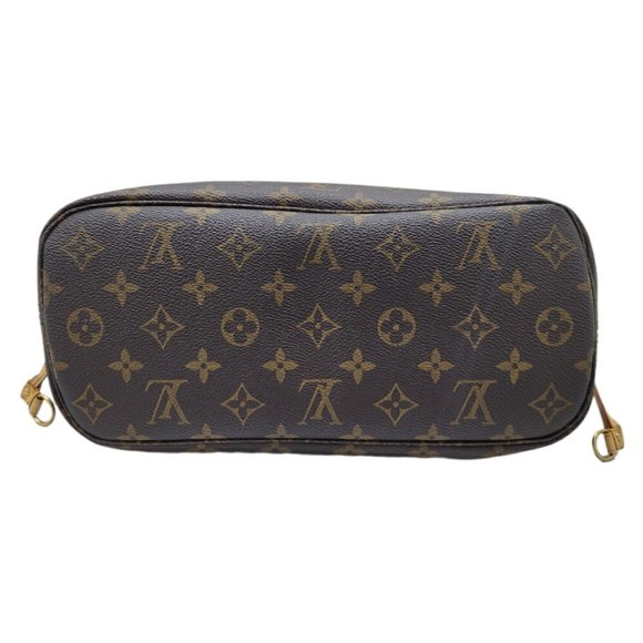 LOUIS VUITTON Monogram Neverfull PM M41000 TH3017 Handbag Shoulder Bag Leather C - Picture 6 of 10